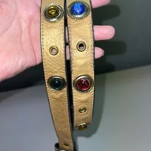 Leatherock | Accessories | Leatherock Vintage Gold Studded  display picture 1
